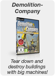 Demolition Company - Tear down and destroy buildings with big machines!