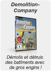Demolition Company - Démolis et détruis des batîments avec de gros engins !